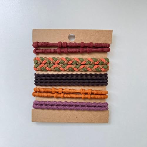 DILBABA Hair Ties Set Gentle High Elasticity Scrunchie Bracelet