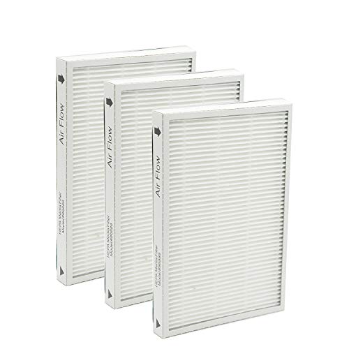 EZ SPARES EF1 Exhaust Filter for Kenmore and Panasonic Vacuums, 3-Pack