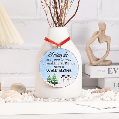 Friends Christmas Ornament 2026 - Meaningful Friendship Gift for Women - Variation of Friends