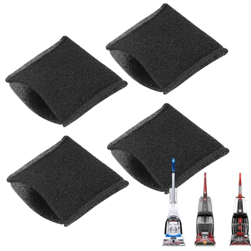 KeeTidy Foam Filter Replacement for Hoover Steam Cleaner - 4 Pack