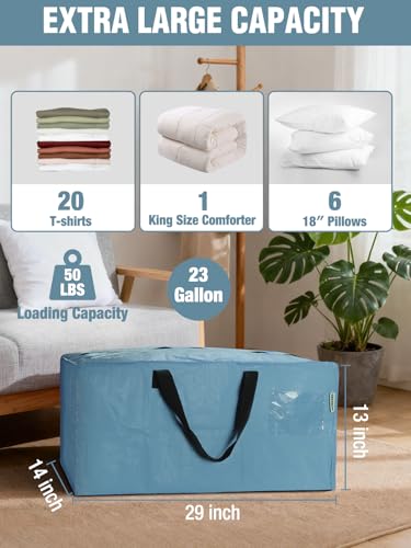 WORKPRO Heavy Duty Extra Large Moving Bags with Backpack Straps