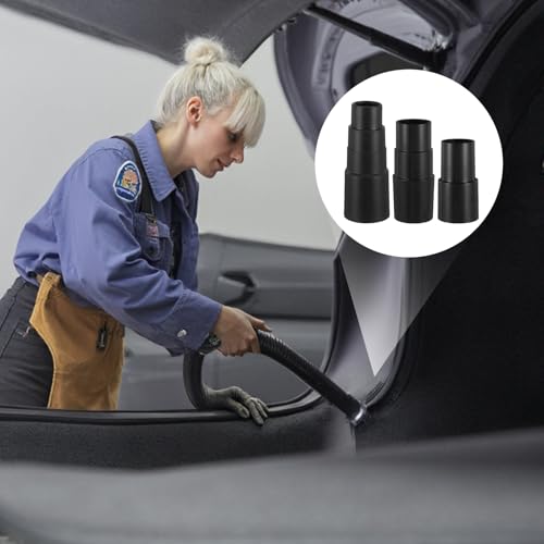 Yuanchu 3-Piece Universal Vacuum Hose Adapter Kit for Wet Dry Vacs