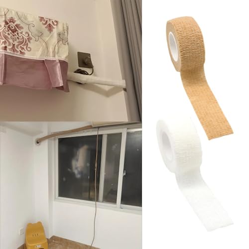 6 Pack Mini Split Air Conditioner Pipe Covers - Non-Adhesive Wrap
