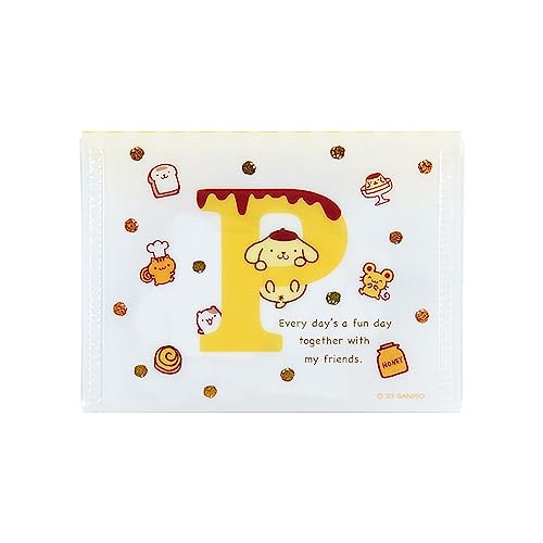 Sanrio Pom Pom Purin Sticker Set with Collectible Card Case