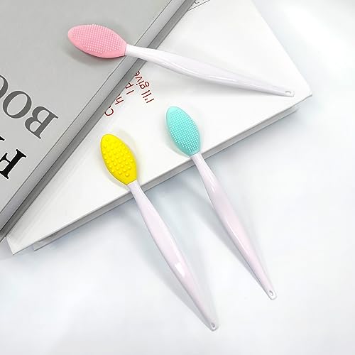 Silicone Lip Scrub Brush 3-Pack - Exfoliating Lip Tool
