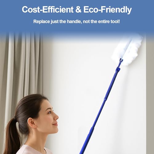 3 PCS Replacement Duster Handles for Swiffer - Extendable & Foldable