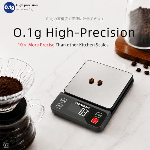 High Precision Digital Food Scale for Kitchen & Baking - 11lb