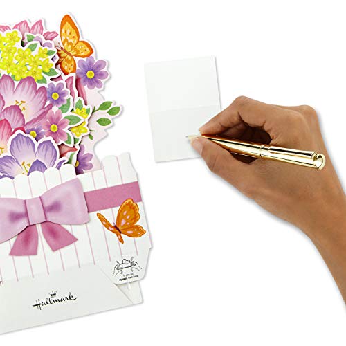 Hallmark 3D Pop-Up Easter Card with Bouquet of Flowers
