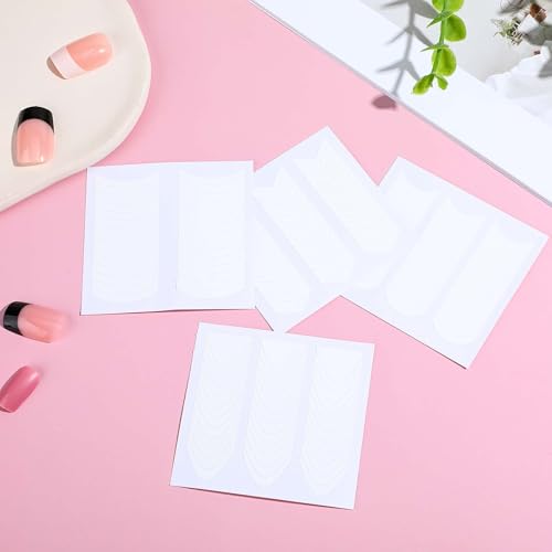 French Tip Guide Stickers 1620 Pcs Self-Adhesive Manicure Strips
