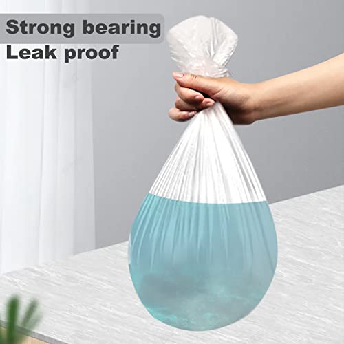 240-Pack Clear Mini Trash Bags for 0.5 Gallon Bins - Durable & Leak-Resistant