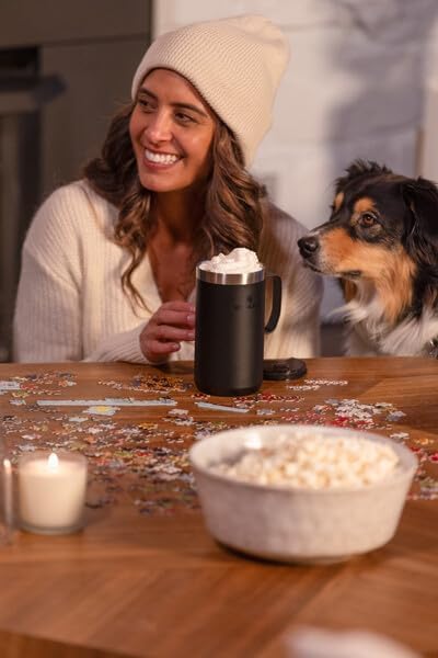 STANLEY Everyday Camp Mug - Insulated Stainless Steel | Drink Through Lid for Coffee & Tea