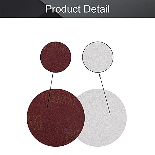 5-Inch Surface Conditioning Scouring Pads - Red Scrubbing Discs (6-Pack)