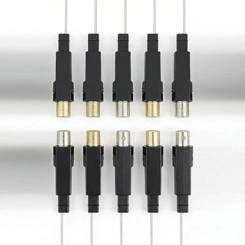 Universal Gas Fireplace Igniter Replacement Kit - 10-Piece Set with Brass Contacts