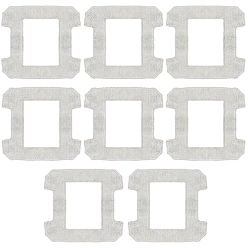8-Pack Microfiber Replacement Pads for Ecovacs Winbot W1 W1 Pro Robot