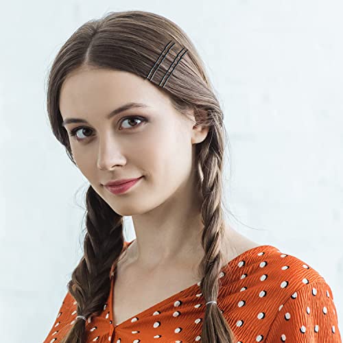 Black Bobby Pins and U Shaped Hair Pins Set - 200 Pcs with Storage Box