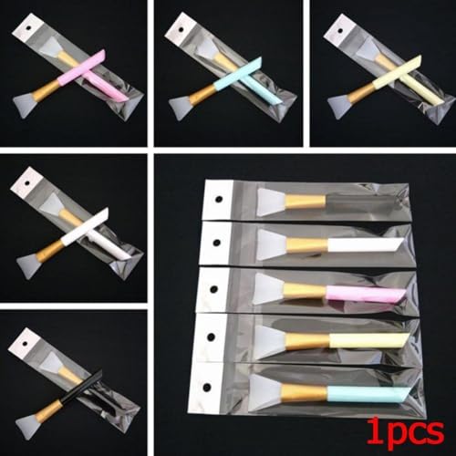 Zenarao Dual-Use Face Mask Applicator Brush and Mixing Scraper