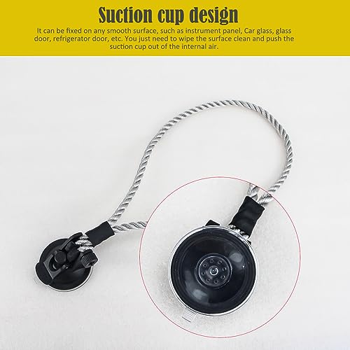 Gray Cowboy Hat Mount for Vehicle - Durable Suction Cup Holder