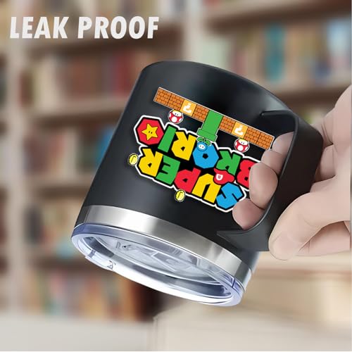 Super Bro Funny Mug - Big Brother Gifts from Sister, Game Lover Humor - 14oz