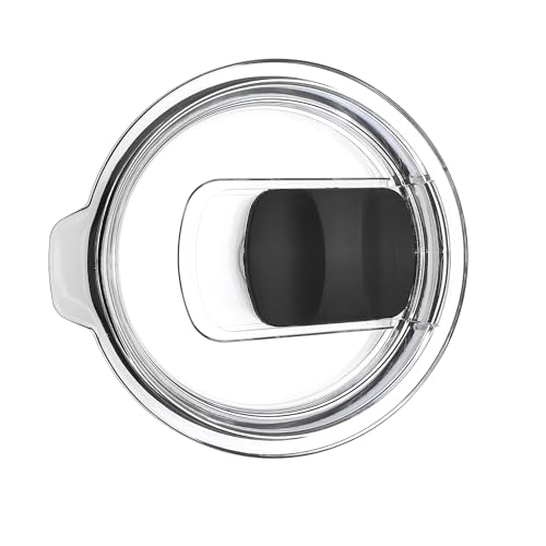 32 oz Tumbler Lid Replacement for Yeti Rambler, 32 oz Mug, BPA Free with 4 Magnetic Slider (2 Pack)