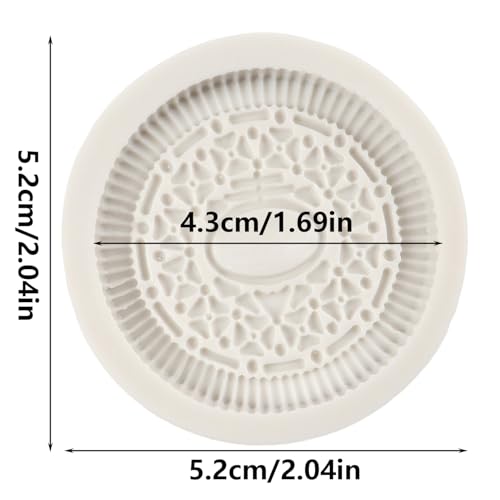 Cookie Chocolate Silicone Mold - Fondant & Candy Baking Mold - Style A
