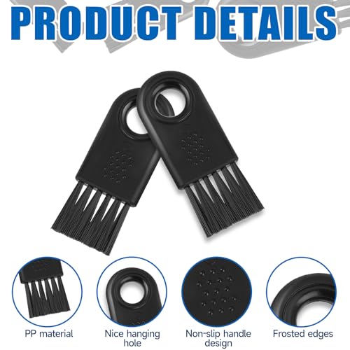 KALIONE 8 Pcs Shaver Cleaning Brush Set - Nylon Razor & Clipper Cleaners