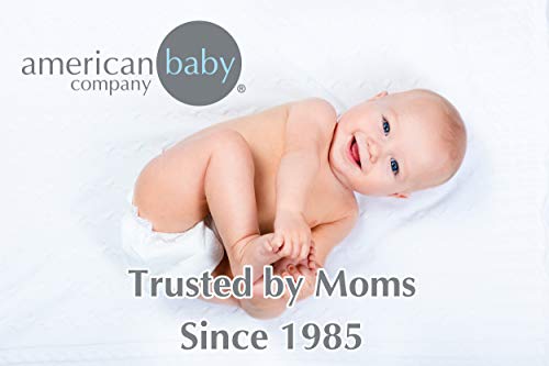 American Baby Company 10-Piece 100% Cotton Percale Cot Sheets - Soft & Breathable, Standard Size 23" x 51" for Daycare & Preschool