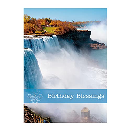 Thinking of You Boxed Card Set with KJV Scripture - Waterfalls