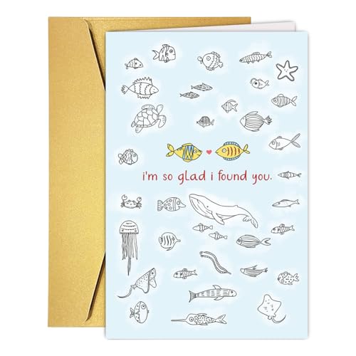 So Glad I Found You Anniversary Card - Romantic Gift for Partner #3