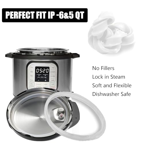 Instant Pot Sealing Ring 2-Pack for 5 & 6 Qt - BPA-Free Silicone