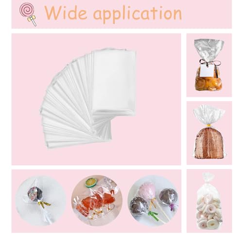 Colorful Cake Pop Sticks and Wrappers Kit - 300 PCS Set