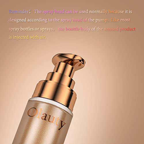 Firstfly Liquid Body & Face Highlighter - Soft Pink Shimmer Glow