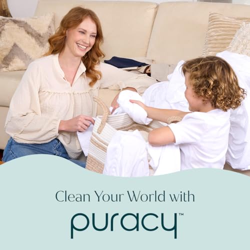 Puracy Non-Toxic All-Purpose Cleaning Wipes, Lemongrass, 50 Count