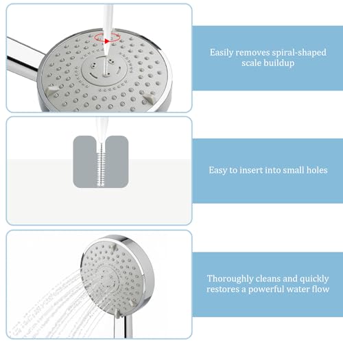 Xinjoduz Shower Head Cleaning Brush Set 60 PCS Anti-Clogging Small Hole Tool