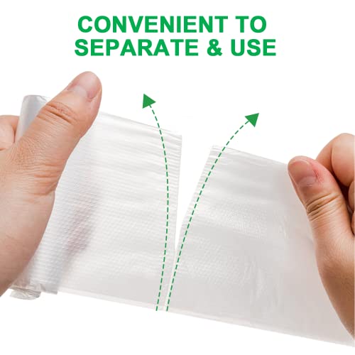 WAIKAS 30 Gallon Trash Bags - Heavy-Duty, Unscented, Pack of 10