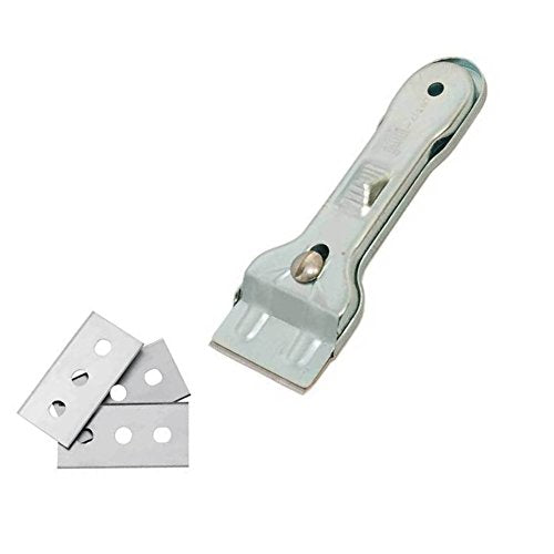 Kingzhuo Glass Scraper with 5 Replacement Blades for Cooktops