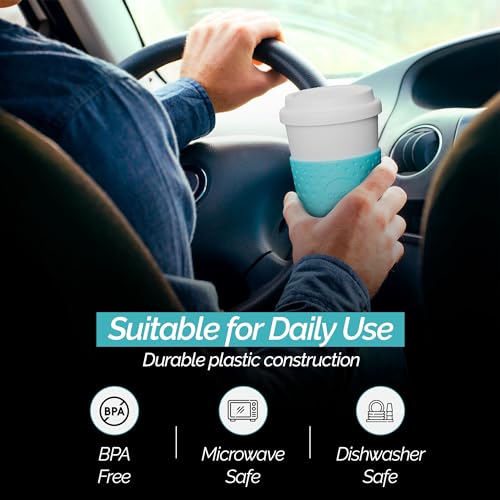 Copco Acadia Travel Mug, 16-Ounce, 3 Pack Bundle (Azure Blue)