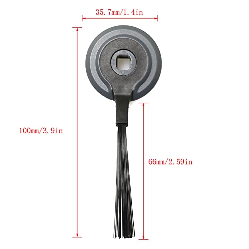 RLECS Side Brush Set for Shark ION Robot Vacuum (4pcs) - Efficient Cleaning Accessories