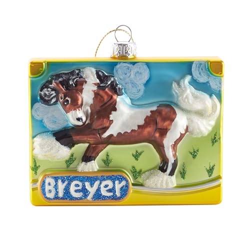Breyer Collectible Blown Glass Ornament - 75th Anniversary Edition