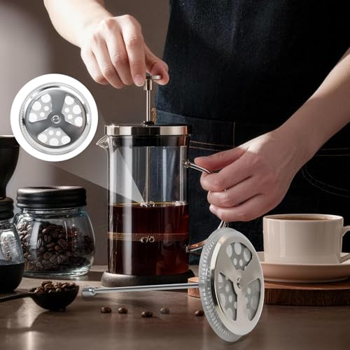 9-Piece French Press Replacement Filter Set for 34oz Coffee Makers