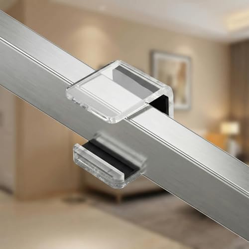 Psiriol 2-Piece Acrylic Hockey Stick Wall Mount Display Rack