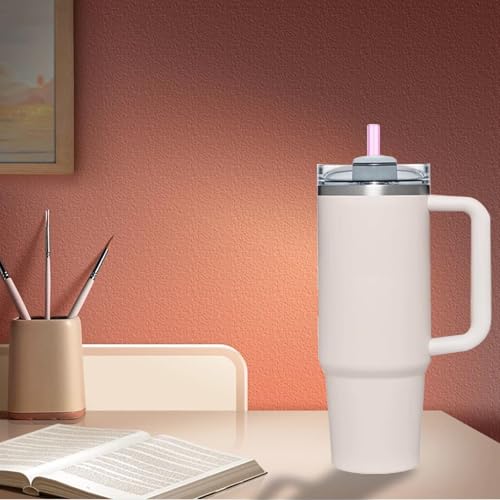 MOLOVA Reusable Replacement Straws for Stanley Cup 4 Pack BPA Free