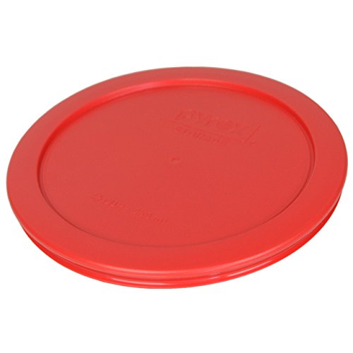 Pyrex 4-Cup Red Replacement Lids (3-Pack) - Model 7201-PC