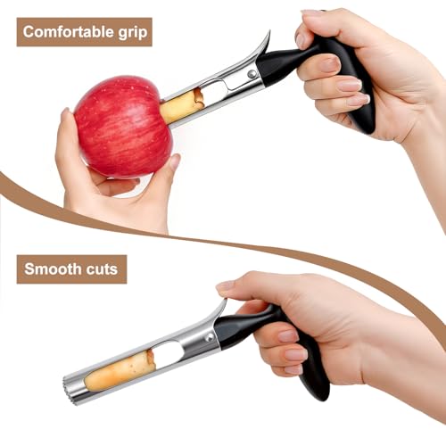 Premium Stainless Steel Apple Corer with Ergonomic Handle