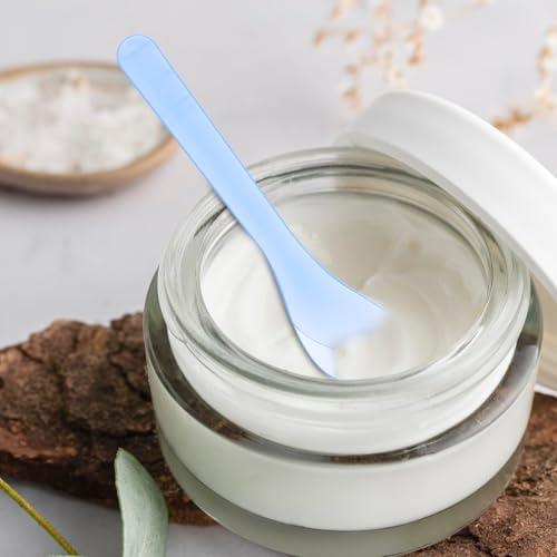 6Pcs Plastic Makeup Spatulas & Cream Scoops for Skincare Mixing