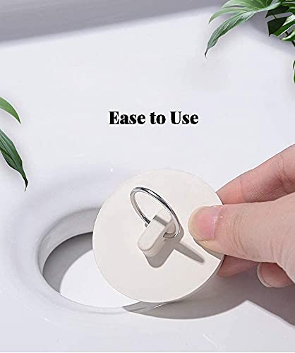 CICITOYWO Drain Stopper Set - 4 Rubber Plugs for Sinks & Bathtubs