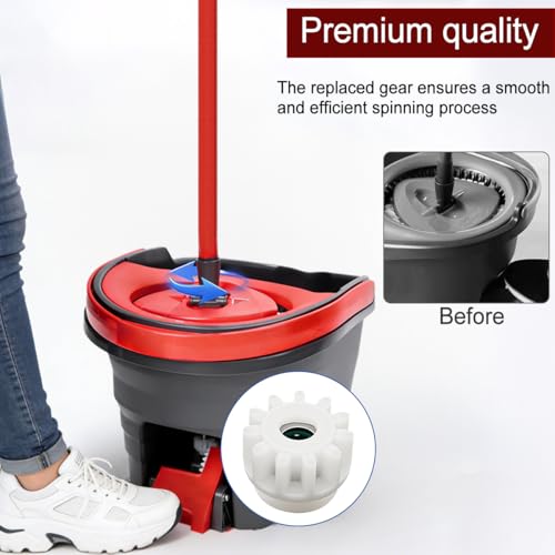 Spin Mop Bucket Pedal Bearing Replacement Gear - Universal Fit