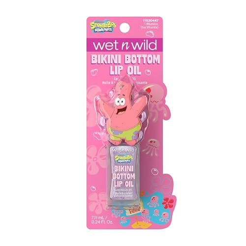 wet n wild SpongeBob Bikini Bottom Cooling Lip Oil - I Wumbo