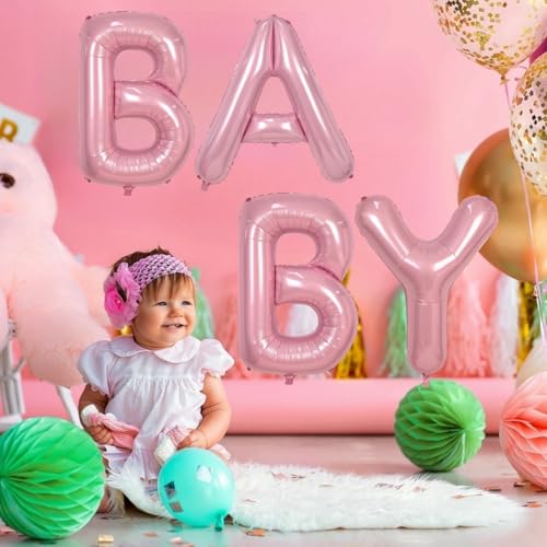 40 Inch Pink Foil Letter P Balloon for Party Decorations