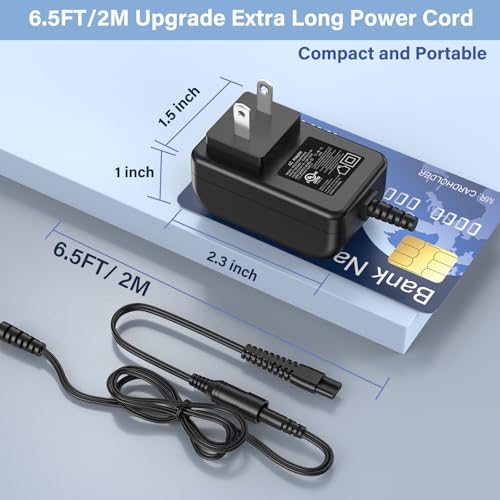 9V Electric Spin Scrubber Charger for Homitt HM115C HM204C HM115C
