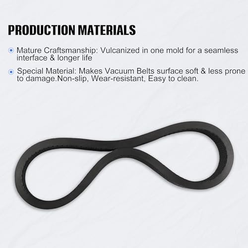 Vacuum Belt 301291 for Kirby Avalir & G Series - 4 Pack Replacement